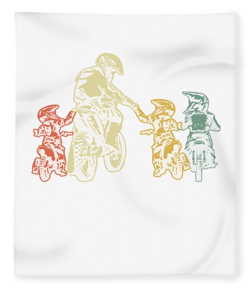 Feelyou 3D Dirt Bike Throw Blanket Boys Teens Motorcycle Rider Print Fleece Blankets Youth Racing Extreme Sport Blanket Scooter Sherpa Blanket for Couch Bed Sofa Fuzzy Blanket Throw 50x60
